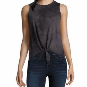 *NWT* Tie Front Tie Dye Tank
